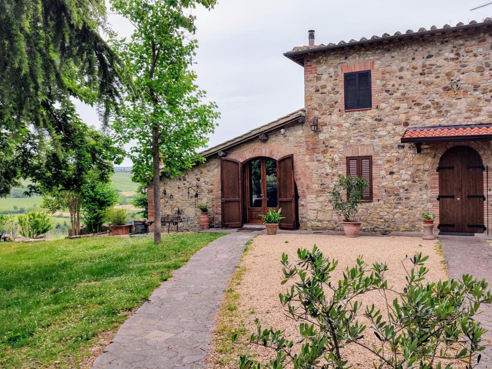 Apartament Il Giardino Del Chianti Siena Zewnętrze zdjęcie
